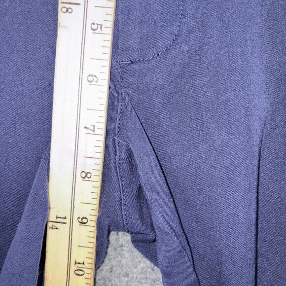 Lilly Pulitzer Pants Womens Size 4 Blue Capri Preppy casual - Picture 8 of 12